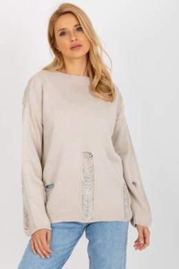 Sweter Damski Model BA-SW-8043.03 Beige - Badu