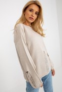 Sweter Damski Model BA-SW-8043.03 Beige - Badu