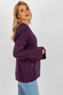 Sweter Damski Model BA-SW-8043.03 Dark Violet - Badu