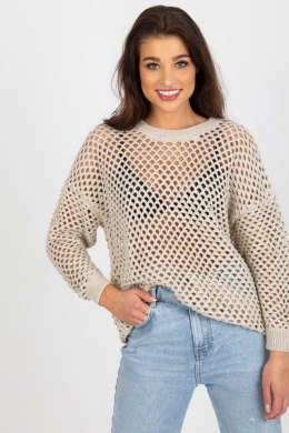 Sweter Damski Model BA-SW-9006.38P Beige - Badu