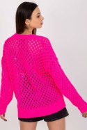 Sweter Damski Model BA-SW-9009.26P Fluo Pink - Badu