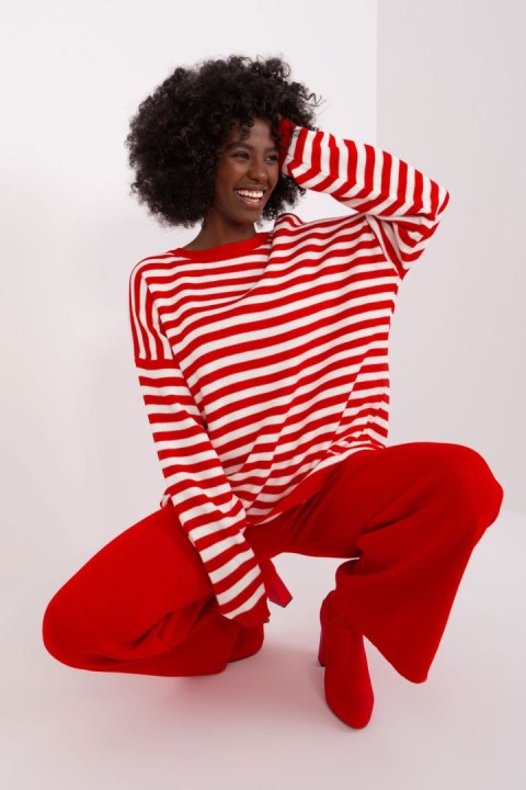 Spodnie Komplet Model BA-KMPL-2209.61P Red - Badu Spodnie Komplet Model BA-KMPL-2209.61P Red - Badu