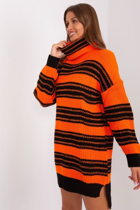 Sukienka Model BA-SK-8007.42P Orange - Badu Sukienka Model BA-SK-8007.42P Orange - Badu