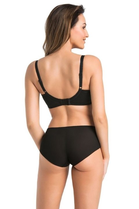 Biustonosz Soft Biustonosz Semi-soft Model Estel 204 Black - Teyli Biustonosz Soft Biustonosz Semi-soft Model Estel 204 Black - Teyli