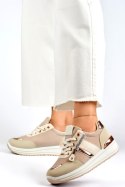 Buty Sportowe Model 9053-SP-BE Beige - PRIMO