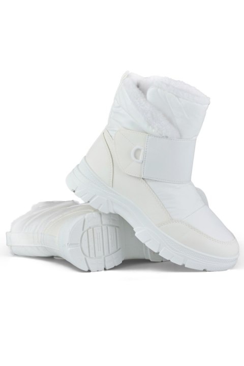 Śniegowce Model 3535W White - PRIMO Śniegowce Model 3535W White - PRIMO