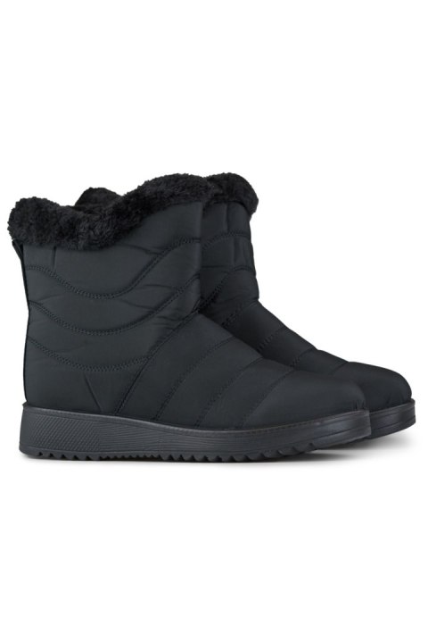 Śniegowce Model W76B Black - PRIMO Śniegowce Model W76B Black - PRIMO