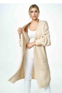 Sweter Kardigan Model M889 Beige - Figl