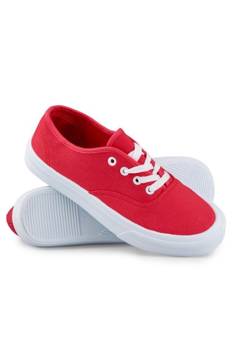 Czerwone trampki damskie - 37 Primohurt Czerwone trampki damskie - 37 Primohurt