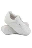 Klasyczne białe sportowe sneakersy z biała podeszwą - 37 Primohurt