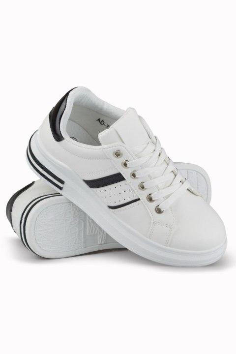 Klasyczne czarno-białe sneakersy damskie - 40 Primohurt Klasyczne czarno-białe sneakersy damskie - 40 Primohurt