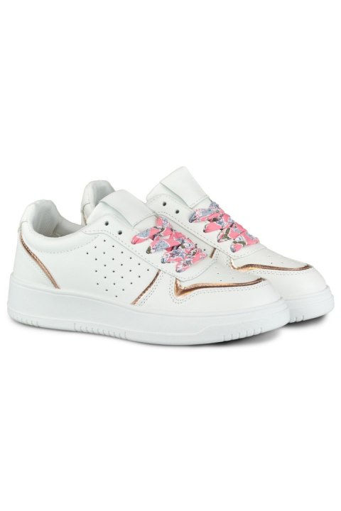 Sneakersy damskie z wymiennymi ozdobnymi sznurówkami - 38 Primohurt Sneakersy damskie z wymiennymi ozdobnymi sznurówkami - 38 Primohurt