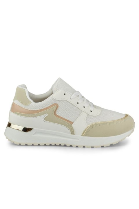 Sneakersy damskie ze złotym dodatkiem - 38 Primohurt Sneakersy damskie ze złotym dodatkiem - 38 Primohurt