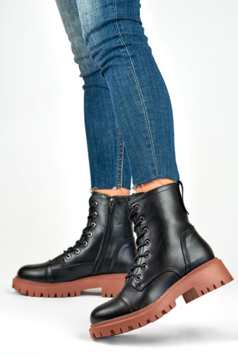 Wiązane workery damskie Brigitte - 37 Primohurt Wiązane workery damskie Brigitte - 37 Primohurt