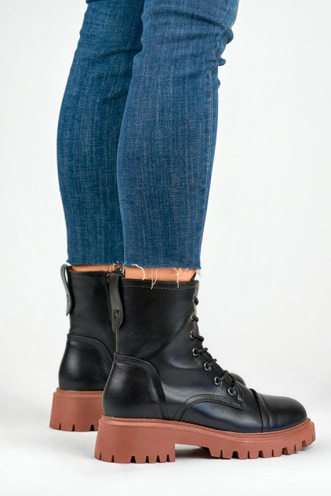 Wiązane workery damskie Brigitte - 38 Primohurt Wiązane workery damskie Brigitte - 38 Primohurt