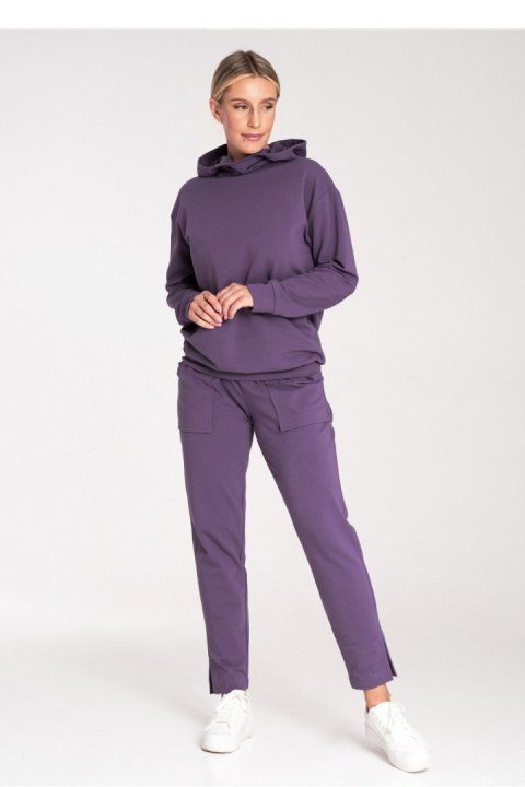 Spodnie Damskie Model M1035 Violet - Figl Spodnie Damskie Model M1035 Violet - Figl