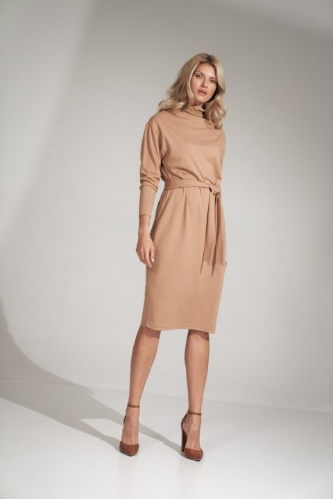 Sukienka Model M726 Beige - Figl Sukienka Model M726 Beige - Figl
