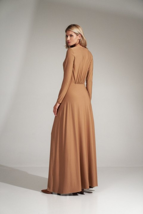 Sukienka Model M727 Beige - Figl Sukienka Model M727 Beige - Figl
