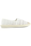 Białe espadryle z siateczki przewiewne espadryle damskie - 37 Primohurt