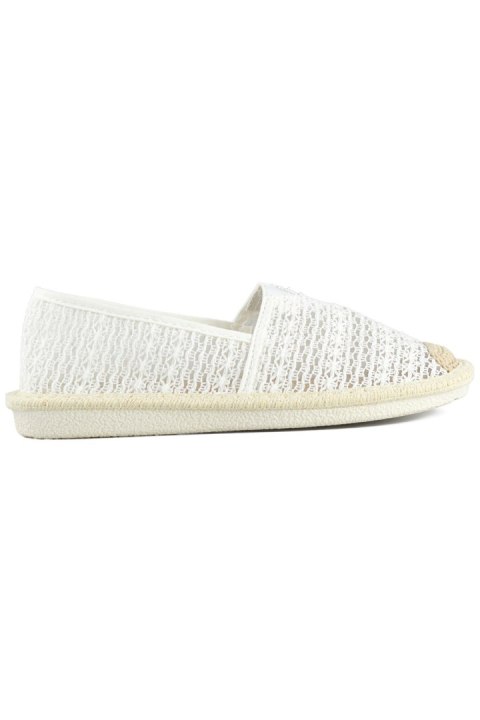 Białe espadryle z siateczki przewiewne espadryle damskie - 38 Primohurt Białe espadryle z siateczki przewiewne espadryle damskie - 38 Primohurt