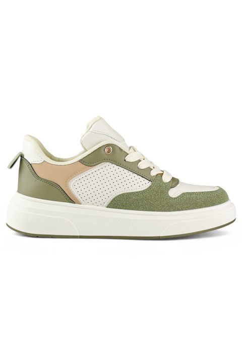 Damskie sportowe buty biało zielone - 39 Primohurt Damskie sportowe buty biało zielone - 39 Primohurt