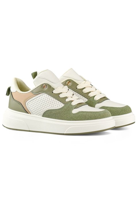 Damskie sportowe buty biało zielone - 40 Primohurt Damskie sportowe buty biało zielone - 40 Primohurt