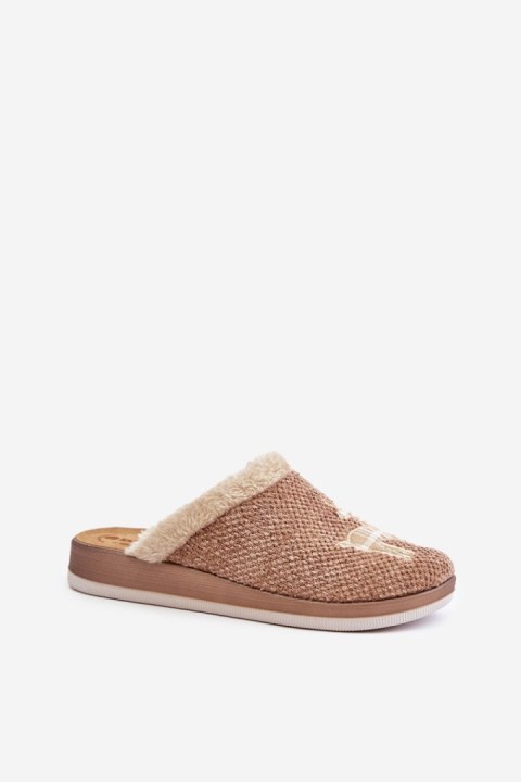 Kapcie Model Inblu CT000034 Beige - Step in style Kapcie Model Inblu CT000034 Beige - Step in style