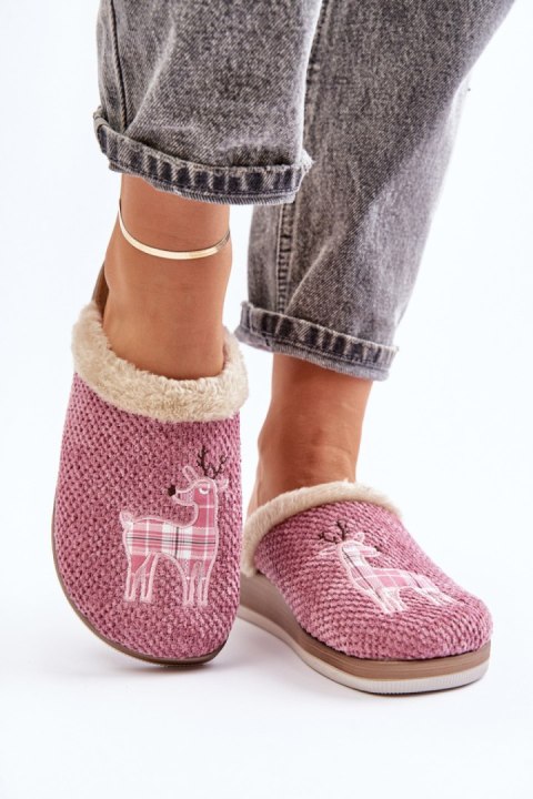 Kapcie Model Inblu CT000034 Pink - Step in style Kapcie Model Inblu CT000034 Pink - Step in style