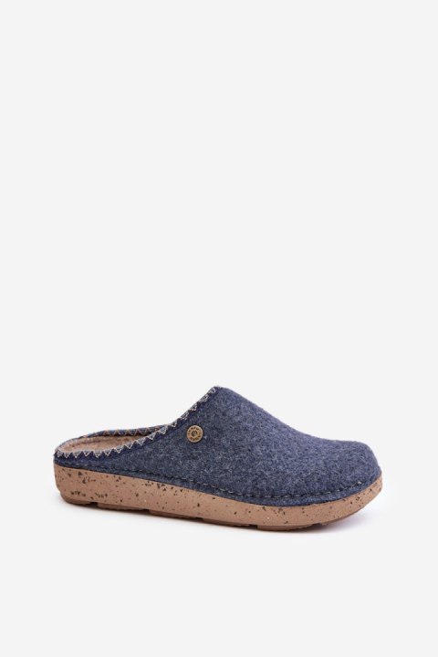 Kapcie Model Inblu ED000018 Navy - Step in style Kapcie Model Inblu ED000018 Navy - Step in style