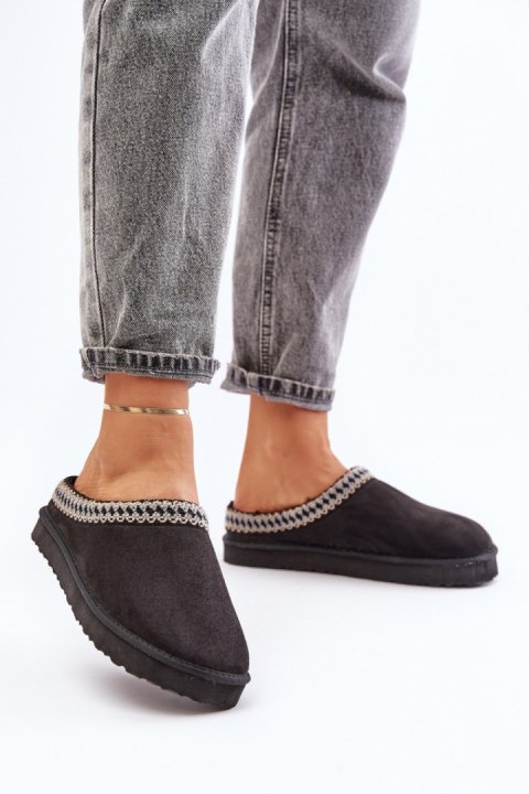 Kapcie Model Inblu FX000021 Black - Step in style Kapcie Model Inblu FX000021 Black - Step in style