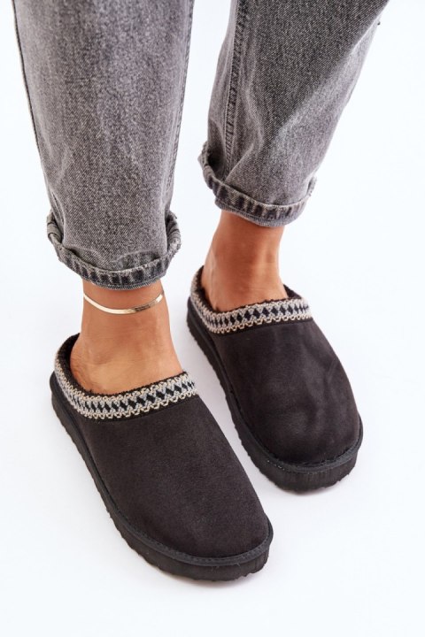 Kapcie Model Inblu FX000021 Black - Step in style Kapcie Model Inblu FX000021 Black - Step in style