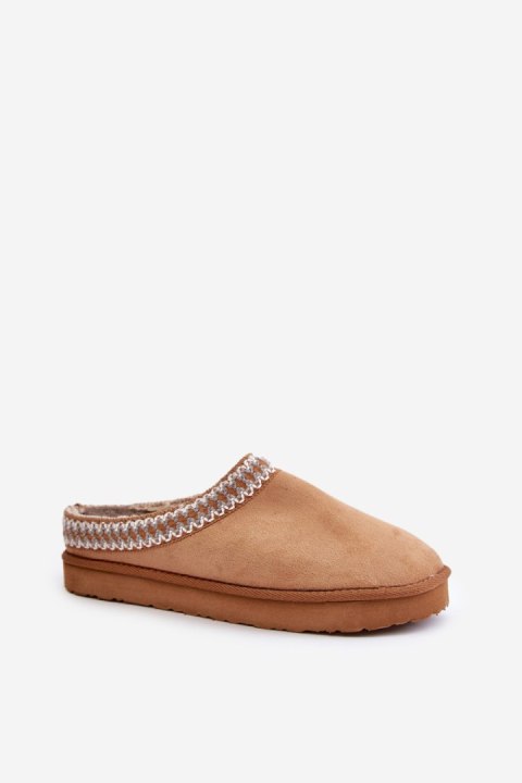 Kapcie Model Inblu FX000021 Camel - Step in style Kapcie Model Inblu FX000021 Camel - Step in style