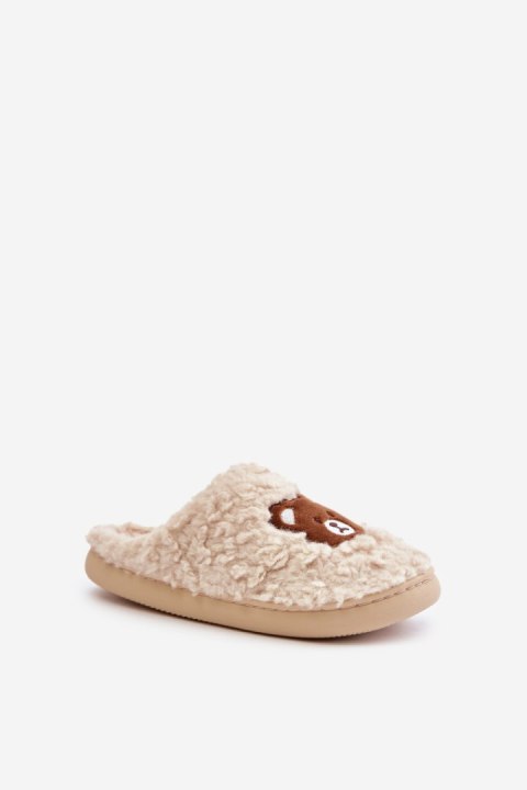 Kapcie Model Temiena 24PA98-6625 Beige - Step in style Kapcie Model Temiena 24PA98-6625 Beige - Step in style