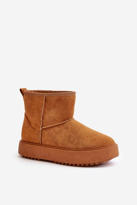 Śniegowce Model Atteria 24BT26-7408 Camel - Step in style Śniegowce Model Atteria 24BT26-7408 Camel - Step in style