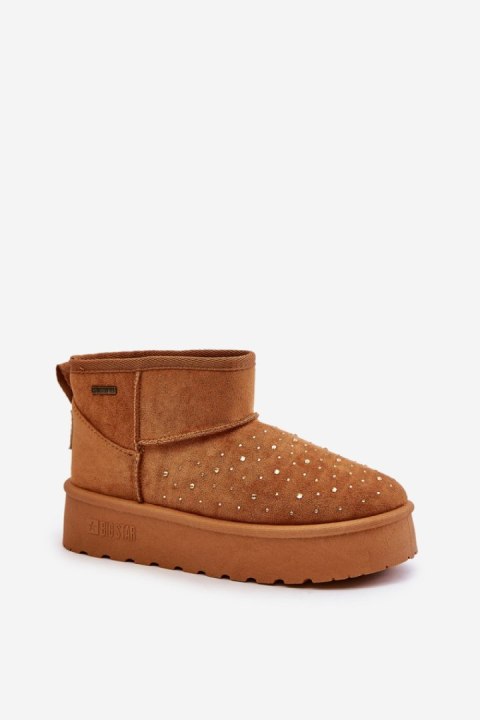 Śniegowce Model Big Star OO274A104 Camel - Step in style Śniegowce Model Big Star OO274A104 Camel - Step in style