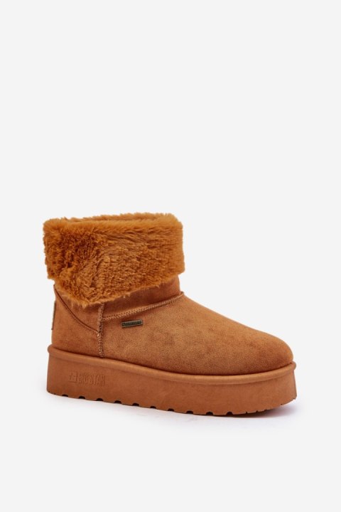 Śniegowce Model Big Star OO274A106 Camel - Step in style Śniegowce Model Big Star OO274A106 Camel - Step in style