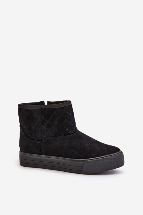 Śniegowce Model Big Star OO274A522 Black - Step in style Śniegowce Model Big Star OO274A522 Black - Step in style