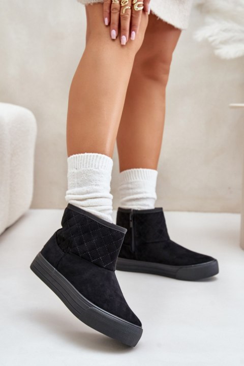 Śniegowce Model Big Star OO274A522 Black - Step in style Śniegowce Model Big Star OO274A522 Black - Step in style