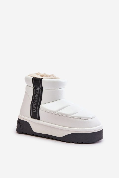 Śniegowce Model D.Franklin DFSH371011 White - Step in style Śniegowce Model D.Franklin DFSH371011 White - Step in style