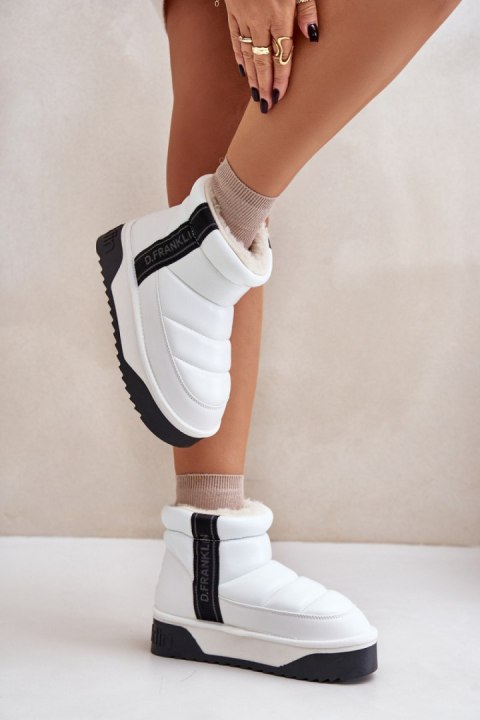 Śniegowce Model D.Franklin DFSH371011 White - Step in style Śniegowce Model D.Franklin DFSH371011 White - Step in style