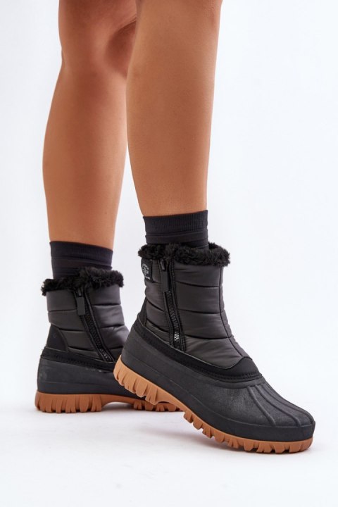 Śniegowce Model Lee Cooper LCJ-24-44-2866 Black - Step in style Śniegowce Model Lee Cooper LCJ-24-44-2866 Black - Step in style