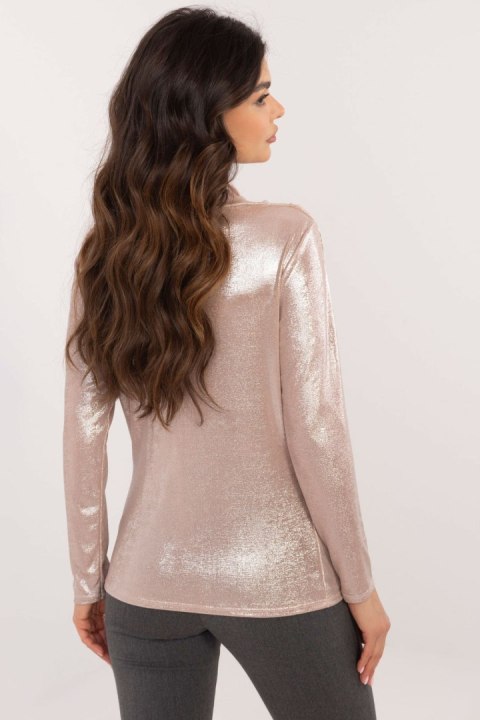 Bluzka Model DHJ-BZ-15268.30 Beige - Italy Moda Bluzka Model DHJ-BZ-15268.30 Beige - Italy Moda