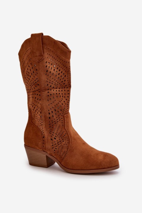 Botki Model Iceda NS527P Camel - Step in style Botki Model Iceda NS527P Camel - Step in style