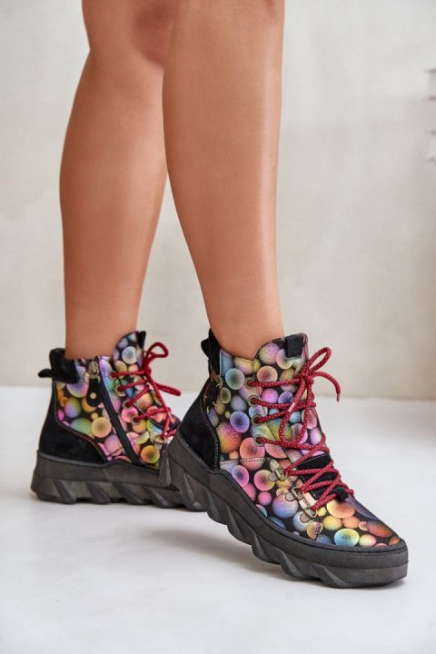 Botki Model Maciejka 06146-39 Multicolor - Step in style Botki Model Maciejka 06146-39 Multicolor - Step in style