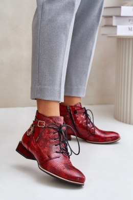 Botki Model Maciejka 5743A-08 Red - Step in style