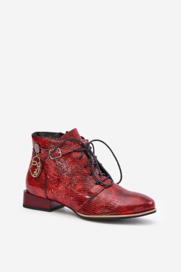 Botki Model Maciejka 5743A-08 Red - Step in style