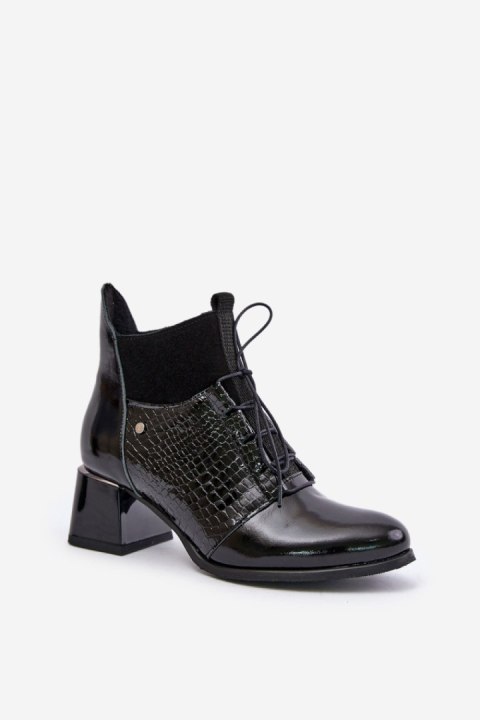 Botki Model Zazoo 60503 Black - Step in style Botki Model Zazoo 60503 Black - Step in style
