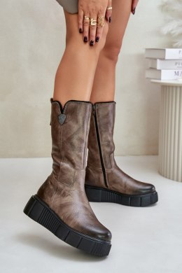 Kozaki Model Zazoo 70121 Brown - Step in style