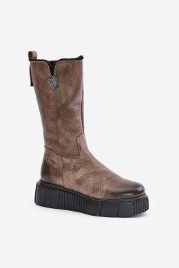 Kozaki Model Zazoo 70121 Brown - Step in style
