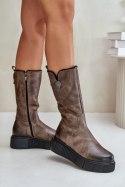 Kozaki Model Zazoo 70121 Brown - Step in style